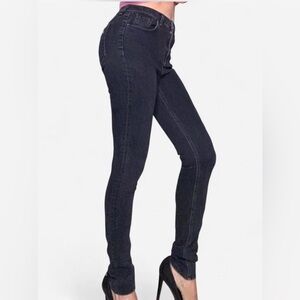 Rag & Bone Black High-Rise Skinny Jeans 29
